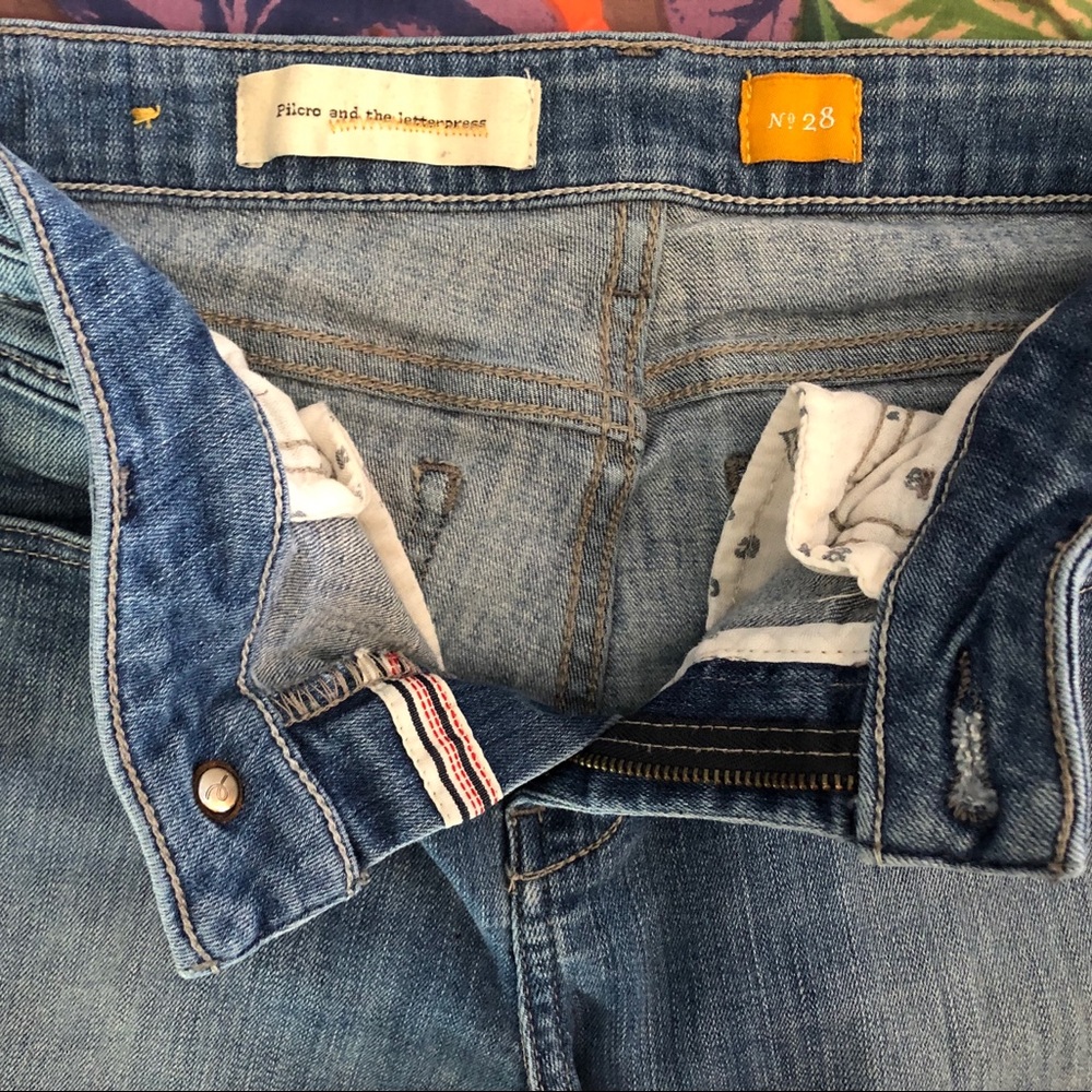 Anthropologie Pilcro skinny jeans, size 28